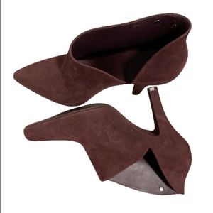 MELISSA Covered Open Ankle Bootie Sz 10 EUC